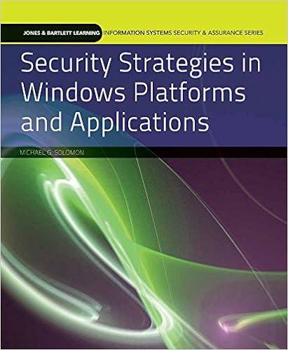 Security Strategies In Windows Platforms And Applications