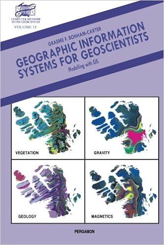 geographic information systems for geoscientists modelling with gis 1st edition graeme f. bonham-carter