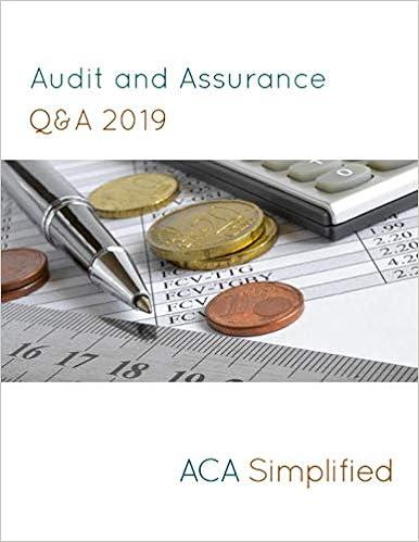 audit and assurance q and a 2019 1st edition aca simplified 1792949863, 978-1792949869