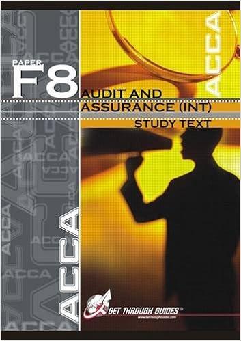 audit and assurance study text 1st edition get through guides 1848080255, 978-1848080256