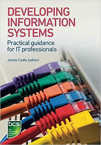 developing information systems practical guidance for it professionals 1st edition james cadle 1780172451,
