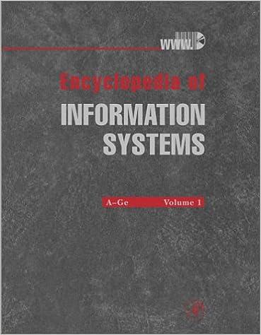 encyclopedia of information systems 1st edition hossein bidgoli 9780122272400