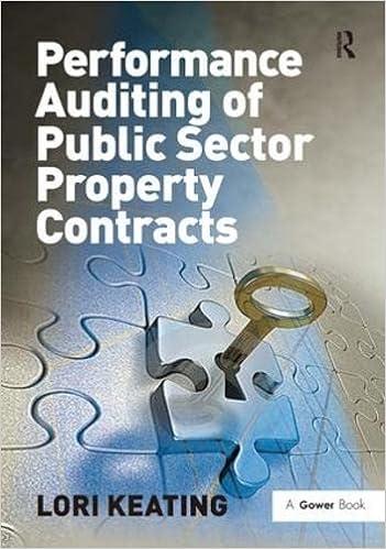 performance auditing of public sector property contracts 1st edition lori keating 0566089998, 978-0566089992