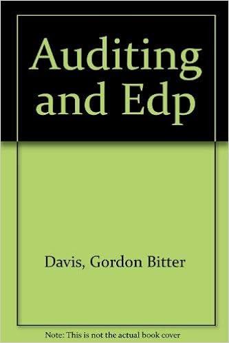 auditing and edp 2nd edition gordon b et al davis 9993191930, 978-9993191933
