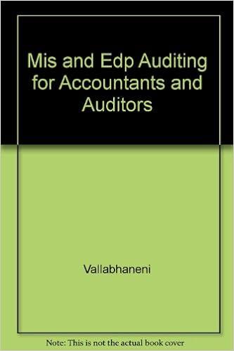 mis and edp auditing for accountants and auditors 1st edition srv 9993730351, 978-9993730354