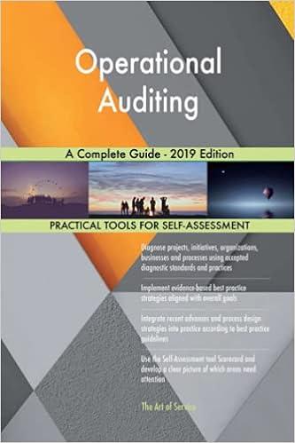 operational auditing a complete guide 2019 edition gerardus blokdyk 0655515879, 978-0655515876