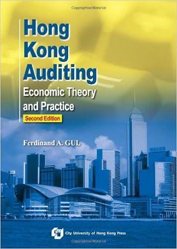hong kong auditing economic theory and practice 2nd edition ferdinand a gul 9629371413, 978-9629371418