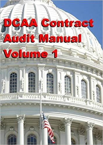dcaa contract audit manual volume 1 1st edition defense contract audit agency b08htl19v5, 979-8684992995