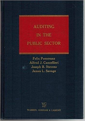 auditing in the public sector efficiency economy and program results 1st edition james l. savage, felix