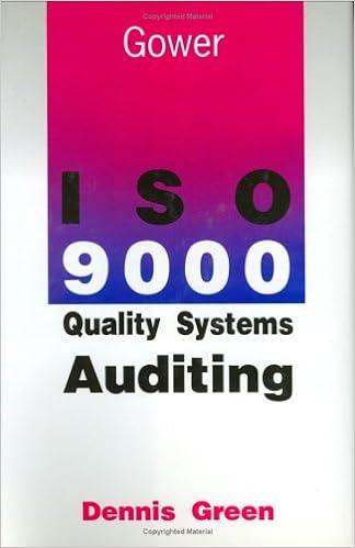 iso 9000 quality systems auditing 1st edition g. d. green, dennis green 0566079003, 978-0566079009
