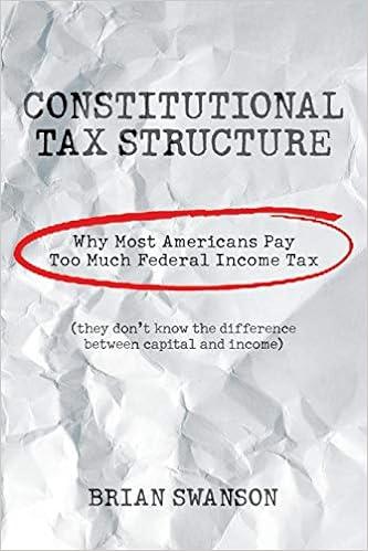 constitutional tax structure why most americans pay too much federal income they do not know the difference