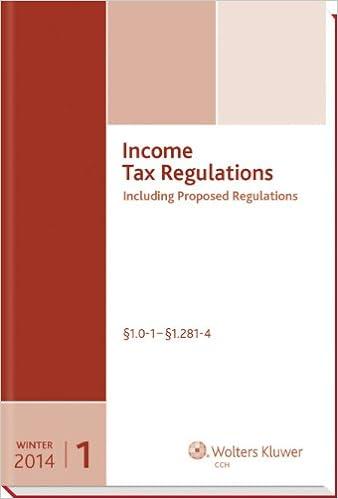 income tax regulations including proposed regulations 2014 edition cch tax law 978-0808036098