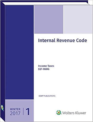 internal revenue code income taxes 2017 edition cch tax law 0808043668, 978-0808043669