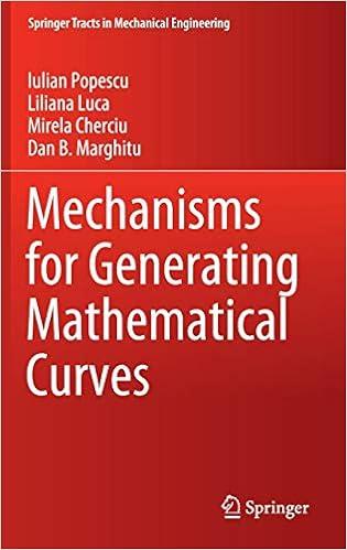 mechanisms for generating mathematical curves 1st edition iulian popescu, liliana luca, mirela cherciu, dan