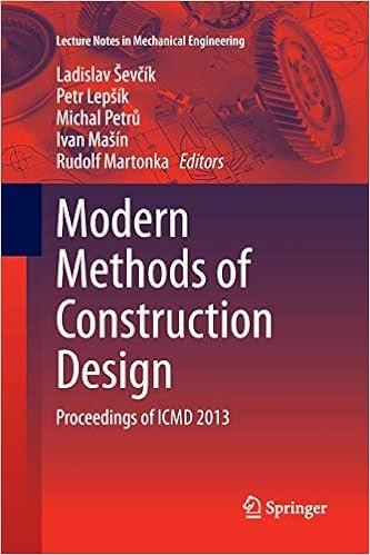 modern methods of construction design proceedings of icmd 2013 2013 edition ladislav Ševĉik, petr lepšík,