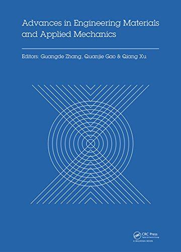 advances in engineering materials and applied mechanics 1st edition guangde zhang, quanjie gao, qiang xu