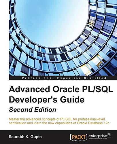 advanced oracle pl/sql developers guide 2nd edition saurabh k. gupta 1785284800, 978-1785284809