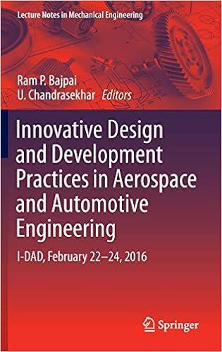 innovative design and development practices in aerospace and automotive engineering 2016 edition ram p.