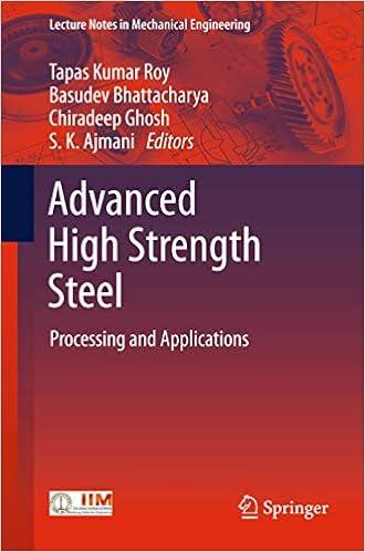 advanced high strength steel processing and applications 1st edition tapas kumar roy, basudev bhattacharya,