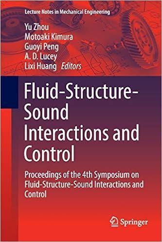 fluid structure sound interactions and control proceedings of the 4th symposium on fluid structure sound