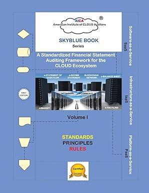 a standardized financial statement auditing framework for the cloud ecosystem standards principle rules
