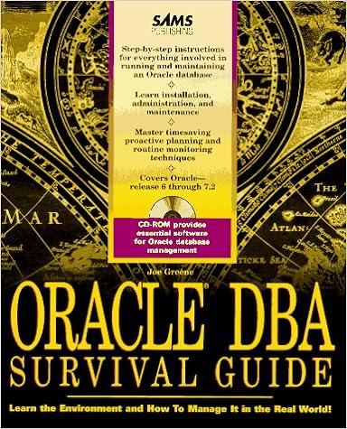 oracle dba survival guide 1st edition joseph b. greene 0672306816, 978-0672306815