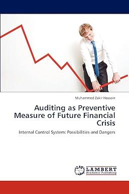 auditing as preventive measure of future financial crisis internal control system possibilities and dangers