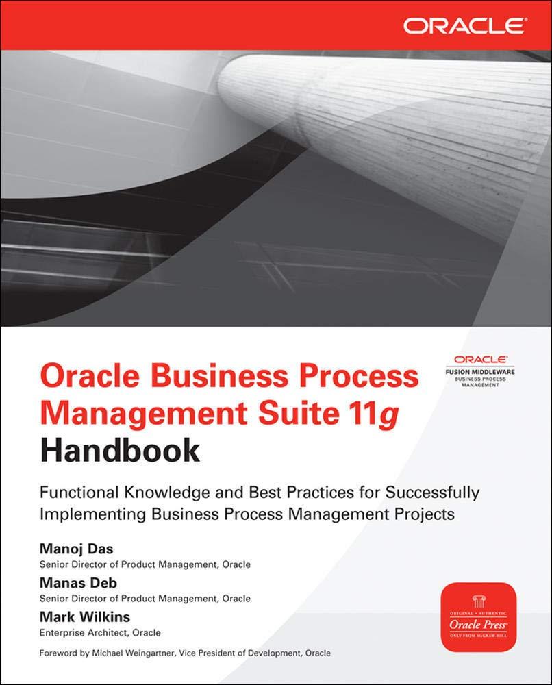 oracle business process management suite 11g handbook 1st edition manoj das 0071754490, 978-0071754491