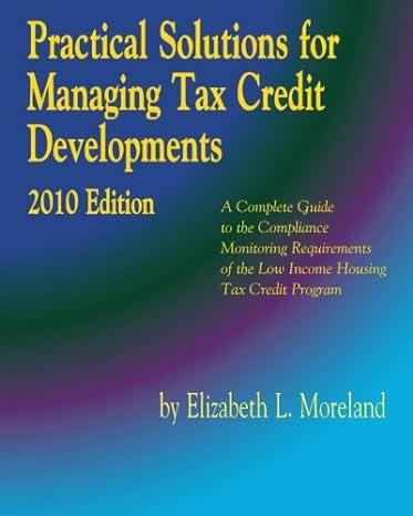 practical solutions for managing tax credit developments a complete guide to the compliance monitoring