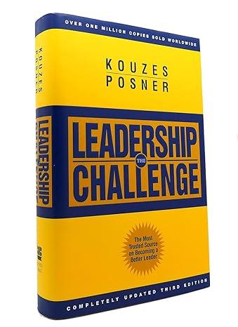 the leadership challenge 3rd edition james m. kouzes, barry z. posner 0787974005, 978-0787974008