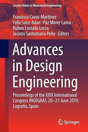 advances in design engineering proceedings of the xxix international congress ingegraf 2019 2019 edition