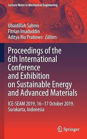 proceedings of the 6th international conference and exhibition on sustainable energy and advanced materials