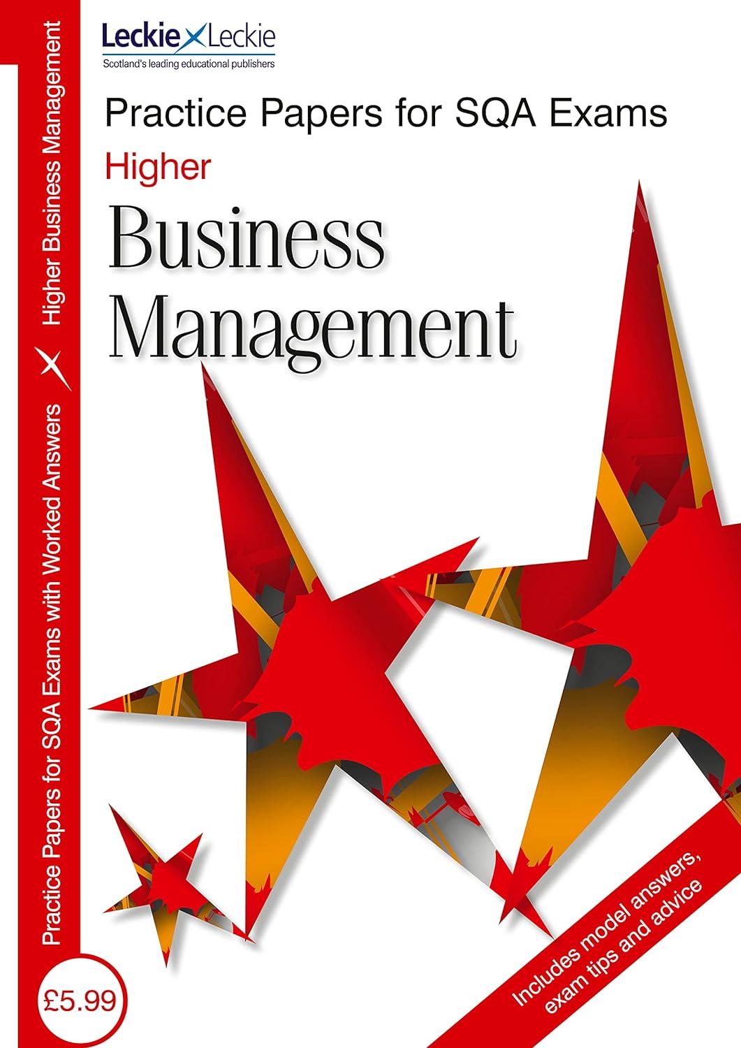 higher business management practice papers for sqa exams 1st edition lee coutts 1843728001, 978-1843728009