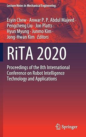 rita 2020 proceedings of the 8th international conference on robot intelligence technology and applications