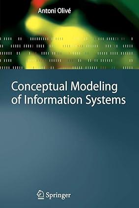 conceptual modeling of information systems 1st edition antoni olivé 3642072569, 978-3642072567
