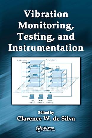 vibration monitoring testing and instrumentation 1st edition clarence w. de silva 1420053191, 978-1420053197