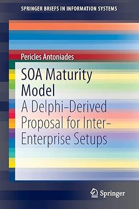 soa maturity model a delphi derived proposal for inter enterprise setups 2014 edition pericles antoniades