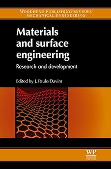 materials and surface engineering research and development 1st edition j paulo davim 0857091514,