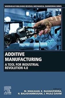 additive manufacturing a tool for industrial revolution 4.0 1st edition m. manjaiah, k. raghavendra, n.