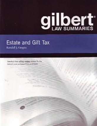 gilbert law summaries on estate and gift taxation 16th edition randall gingiss 0314143505, 978-0314143501