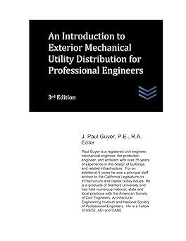 an introduction to exterior mechanical utility distribution for professional engineers 3rd edition j. paul