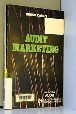 audit marketing 1st edition bruno camus 2708108735, 978-2708108738