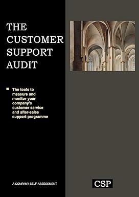 the customer support audit 1st edition colin g. armistead 190776609x, 978-1907766091