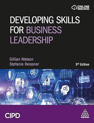 developing skills for business leadership building personal effectiveness and business acumen 3rd edition