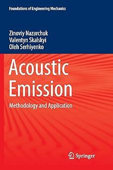 acoustic emission methodology and application 1st edition zinoviy nazarchuk, valentyn skalskyi, oleh