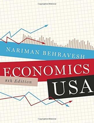 economics usa 8th edition nariman behravesh 0393919692, 978-0393919691