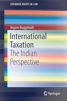 international taxation the indian perspective 1st edition nigam nuggehalli 8132236688, 978-8132236689
