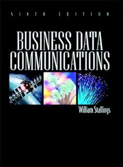 business data communications 6th edition william stallings 0136067417, 978-0136067412