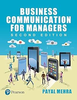 business communication for managers 2nd edition payal mehra 9332576645, 978-9332576643