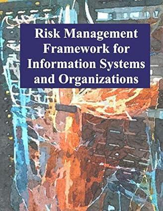 risk management framework for information systems and organizations 1st edition national institute of